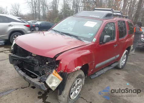 2005 Nissan Xterra S z USA, uszkodzony, nr VIN 5N1AN08WX5C628518